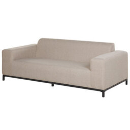 Beliani Garden Sofa 2 Seater Rovigo Beige - thumbnail 4