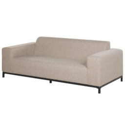 Beliani Garden Sofa 2 Seater Rovigo Beige - thumbnail 5