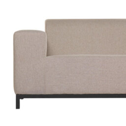 Beliani Garden Sofa 2 Seater Rovigo Beige - thumbnail 8