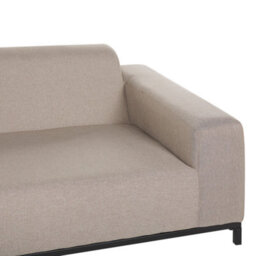 Beliani Garden Sofa 2 Seater Rovigo Beige - thumbnail 7