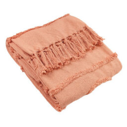 Furn. Jakarta Woven Tufted Tasselled Throw - thumbnail 1