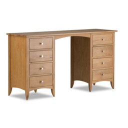 Statement Furniture Edward Hopper Oak Dressing Table With 8 Drawers