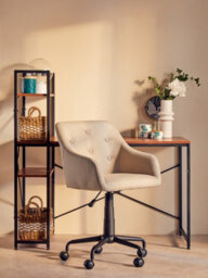 Orsina Contemporary Globe Lamp With White Marble Base, Contrasting Bedside Table Light, Versatile Modern Lamp - thumbnail 4