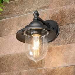 CGC Lighting Cgc Ryder Matt Black Fisherman Lantern Outdoor Outside Porch Wall Light - thumbnail 7