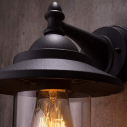 CGC Lighting Cgc Ryder Matt Black Fisherman Lantern Outdoor Outside Porch Wall Light - thumbnail 3