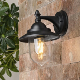CGC Lighting Cgc Ryder Matt Black Fisherman Lantern Outdoor Outside Porch Wall Light - thumbnail 9