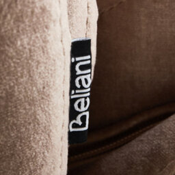 Beliani Swivel Armchair Nolvik Velvet Sand Beige - thumbnail 8