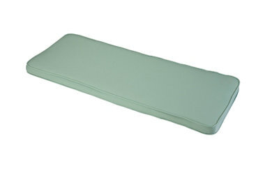 Glendale Garden & Leisure Misty Jade 2 Seater Bench Outdoor Garden Furniture Cushion - L116 X W48 X H4 Cm - image 1