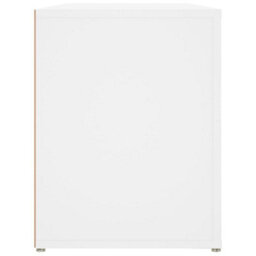Vidaxl Shoe Rack White 100X35X45 Cm Engineered Wood - thumbnail 6