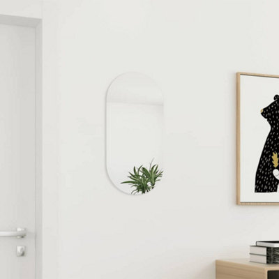 Walplus Minimalistic Aesthetic Mirror 60X30 Cm Glass - image 1