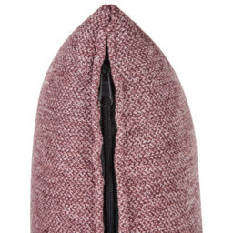 Beliani Left-Hand Chaise Longue Lannils Fabric Pink - thumbnail 6