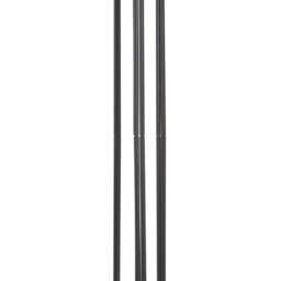 Wyld And Coco Minimalist Black Iron Coat Rack - Freestanding Tree Stand, W48 X D48 X H162Cm - thumbnail 5