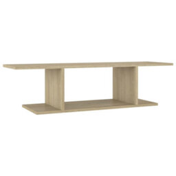 Berkfield Wall Mounted Tv Cabinet Sonoma Oak 103X30X26.5 Cm - thumbnail 2