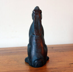 Inspirational Gifting Miniature Moongazing Hare Garden Sculpture Ornament - thumbnail 2