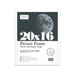 20X16 White Picture Frame (40.6 X 50.8Cm) Poster, Photo, Artwork, Gallery Wall Or Print - thumbnail 1