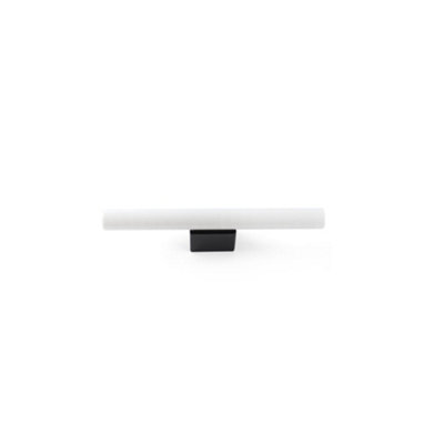 Luminosa Lighting Luminosa Calma 30Cm Bathroom Wall Lamp Black S14D Ip44 2700K