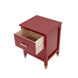 Cabinet Bits Palazzi 2 Drawer Bedside Table Red - thumbnail 5