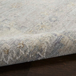 Grey Traditional Persian Bordered Floral Rug For Living Room Bedroom And Dining Room-239Cm X 315Cm - thumbnail 6