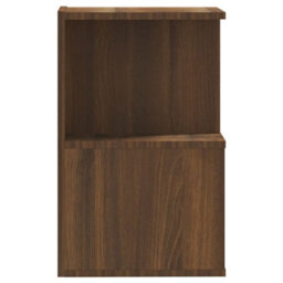 Berkfield Elegant Bedside Cabinets 2 Pcs Brown Oak 35X35X55 Cm Engineered Wood - thumbnail 7