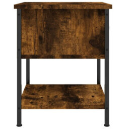 Berkfield Bedside Tables 2 Pcs Smoked Oak 34X35.5X45 Cm Engineered Wood - thumbnail 8