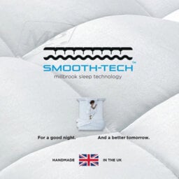 Millbrook Natural Luxury 7000 Pillowtop Mattress Medium/firm Pocket Spring Wool Cotton Handmade Uk 34Cm Deep, Double - thumbnail 7