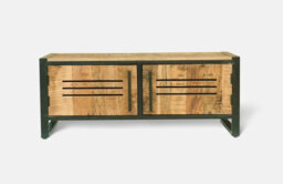Buttercup Farm Frais Range Coffee Table - Mango Wood - L50 X W100 X H40 Cm - Pp Sawn Finish - Assembly Required - thumbnail 2