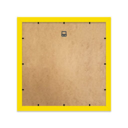 "12X12"" Yellow Picture Frame - 12X12"" Square Frame With 10X10"" Mount For 12X12""/10X10"" Pictures Moderrn Style Thin Edge, 1 Pack" - thumbnail 3