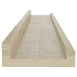 Berkfield Wall Shelves 2 Pcs Sonoma Oak 60X9X3 Cm - thumbnail 8