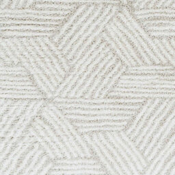 Livabliss Round Cloudy Shaggy-Geometric Beige Grey Soft Plush Pile Living Bedroom Rug 120 X 120 Cm Easy Care, Non Shedding - thumbnail 7