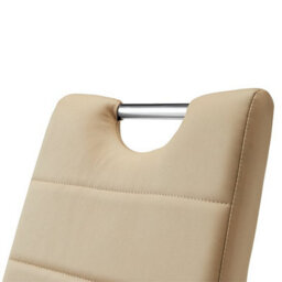 Furniture in Fashion Petra Taupe Faux Leather Dining Chairs In Pair - thumbnail 5