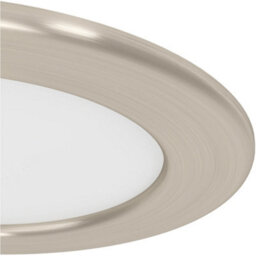 Loops Sleek Satin Nickel Ceiling Spotlight For Indoor Spaces - Modern Design - thumbnail 5