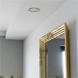 Loops Sleek Satin Nickel Ceiling Spotlight For Indoor Spaces - Modern Design - thumbnail 6