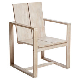 Beliani Garden Dining Set 6 Seater Azzanello Acacia Wood Off-White - thumbnail 5