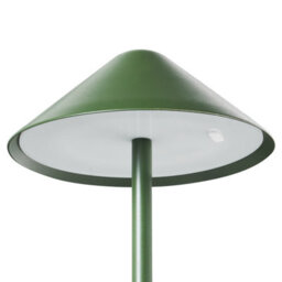 Wyld And Coco Lumina Wireless Table Lamp Green - Usb-C Rechargeable, Touch Dimmable, 3 Colour Temperatures - thumbnail 5