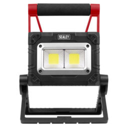 Sealey 15W Cob Led Solar Powered Rechargeable Portable Floodlight Ledfl15Ws - thumbnail 3