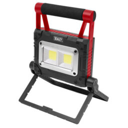 Sealey 15W Cob Led Solar Powered Rechargeable Portable Floodlight Ledfl15Ws - thumbnail 2