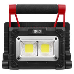 Sealey 15W Cob Led Solar Powered Rechargeable Portable Floodlight Ledfl15Ws - thumbnail 7