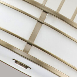 Luminosa Lighting Luminosa Fusion 3 Light Cylindrical Pendant Ceiling Light, Painted Natural Brass - thumbnail 4