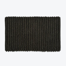 Allure Bath Fashions Sparkle Chunky Bobble Non Slip Bath Mat - Graphite Grey - thumbnail 1