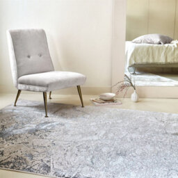 Grey Modern Easy To Clean Abstract Optical/ (3D) Rug For Dining Room Bedroom And Living Room-160Cm X 230Cm - thumbnail 2