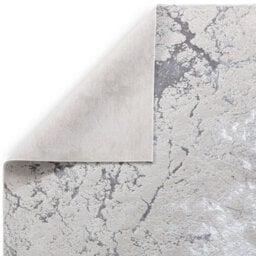 Grey Modern Easy To Clean Abstract Optical/ (3D) Rug For Dining Room Bedroom And Living Room-160Cm X 230Cm - thumbnail 6