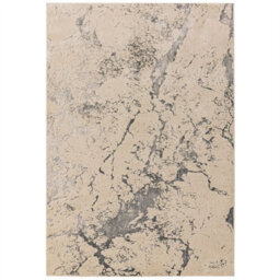 Grey Modern Easy To Clean Abstract Optical/ (3D) Rug For Dining Room Bedroom And Living Room-160Cm X 230Cm - thumbnail 5