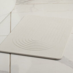 Addis Diatomite Bath Mat 100% Pure Natural Diatomaceous Earth Highly Absorbent Non Slip Quick Drying - 519679 - thumbnail 9