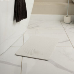 Addis Diatomite Bath Mat 100% Pure Natural Diatomaceous Earth Highly Absorbent Non Slip Quick Drying - 519679 - thumbnail 2