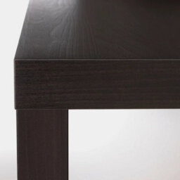 Black-Brown, Side Table 55X55Cm Coffee End Table Bedside Living Room Furniture - thumbnail 4