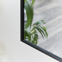 Melody Maison Large Black Arched Wall Mirror 90Cm X 120Cm - thumbnail 6