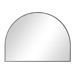 Melody Maison Large Black Arched Wall Mirror 90Cm X 120Cm - thumbnail 9