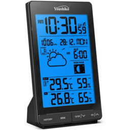 Youshiko Yc9342 Wireless Weather Station ( Premium Quality  )  Radio Controlled Clock - thumbnail 2