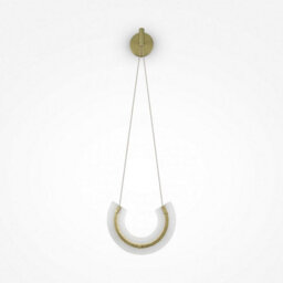 Luminosa Lighting Luminosa Maytoni Maya Ii Modern Integrated Led Pendant Ceiling Light Gold 3000K - thumbnail 1
