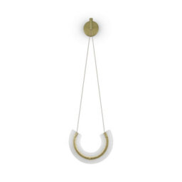 Luminosa Lighting Luminosa Maytoni Maya Ii Modern Integrated Led Pendant Ceiling Light Gold 3000K - thumbnail 2